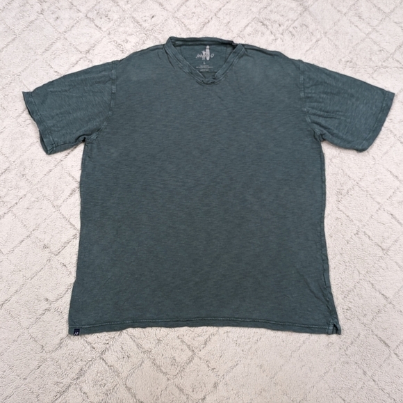 johnnie-O Other - Johnnie-O T-Shirt Men's L Green Avocado Cotton Bamboo V-Neck Short Sleeve